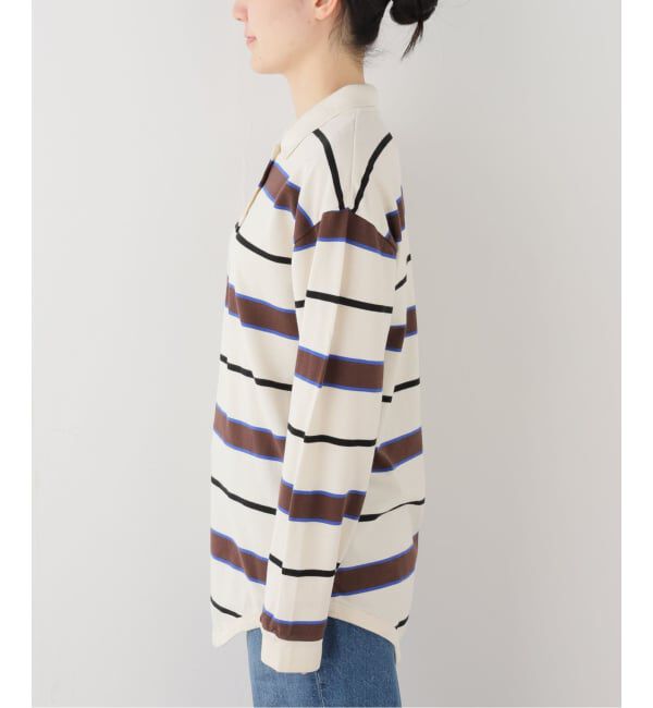 VERMEIL par iena「TanC TOKYO タンクトウキョウ Pique ボーダーポロロンパース TC26A-008」|Tシャツ・カットソー|