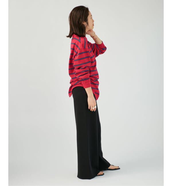 VERMEIL par iena「TanC TOKYO タンクトウキョウ Pique ボーダーポロロンパース TC26A-008」|Tシャツ・カットソー|