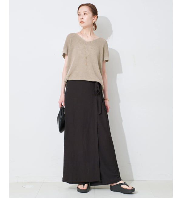 SLOBE IENA「《WEB限定/追加2予約》ラップジャージパンツ」|その他|