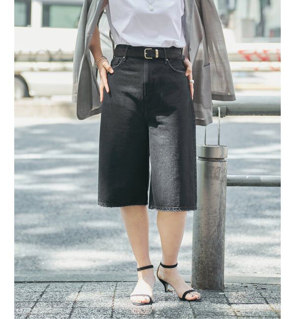 VERMEIL par iena「upper hights アッパーハイツ THE LIAM SHORT 8BB319602」|その他|ブラック