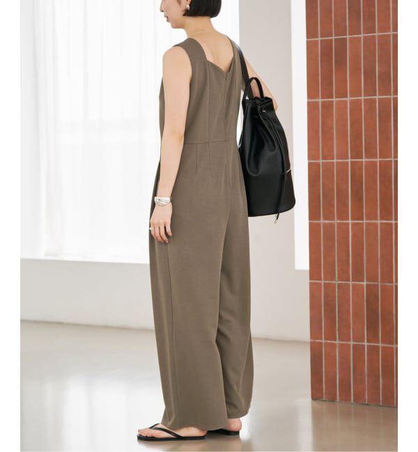 SLOBE IENA「《WEB限定サイズ有り/3サイズ展開》カットオールインワン」|オールインワン|