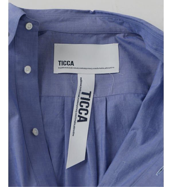 VERMEIL par iena「TICCA ティッカ 別注ボタンダウンシャツ TBFS-501」|シャツ・ブラウス|