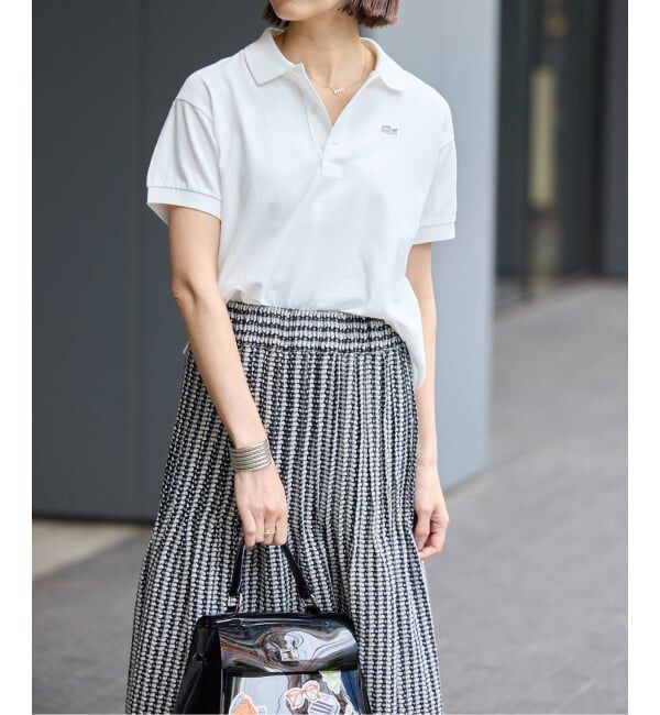IENA「LACOSTE/ラコステ 別注 POLO SHIRTS ポロシャツ PF013J-99」|ポロシャツ|