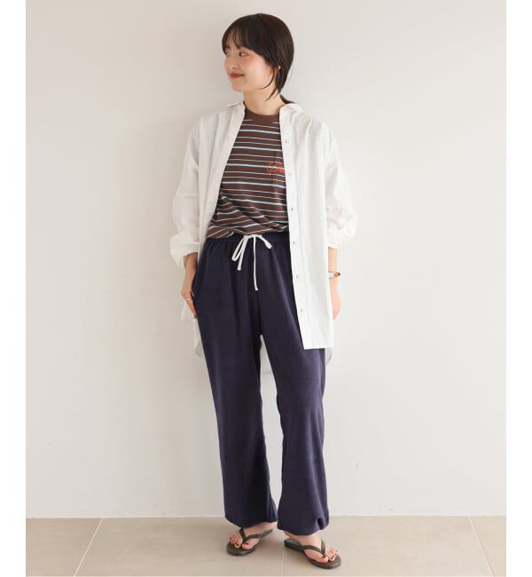 SLOBE IENA「Plus by ONIT/オニット SLOBE別注 2way パイルパンツ」|その他|