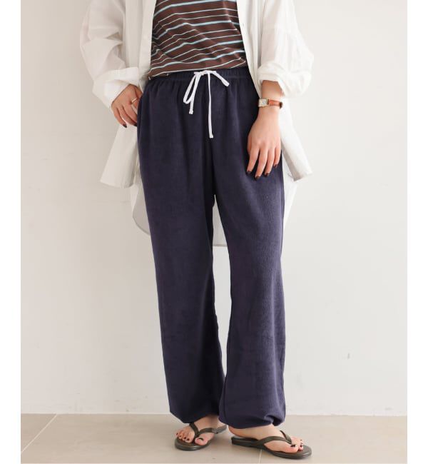 SLOBE IENA「Plus by ONIT/オニット SLOBE別注 2way パイルパンツ」|その他|