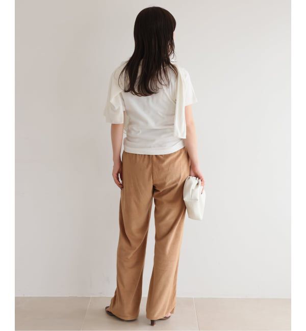 SLOBE IENA「Plus by ONIT/オニット SLOBE別注 2way パイルパンツ」|その他|