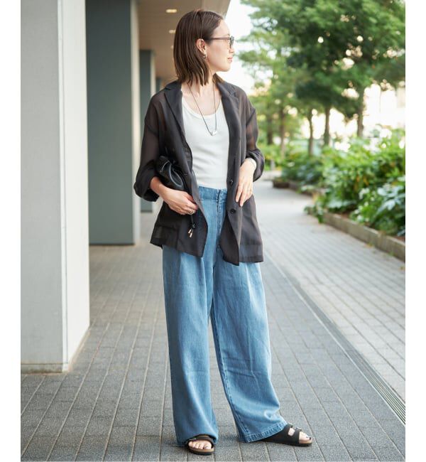 SLOBE IENA「BIRKENSTOCK/ビルケンシュトック SLOBE別注 Florida FR LENB Black 1032569」|サンダル|