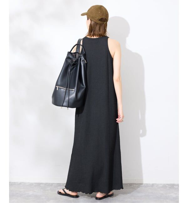 SLOBE IENA「《シリーズあり》シュリンクジャージーアメスリワンピース」|ワンピース|