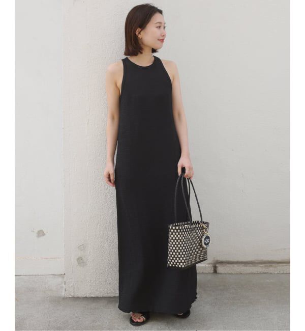 SLOBE IENA「《シリーズあり》シュリンクジャージーアメスリワンピース」|ワンピース|