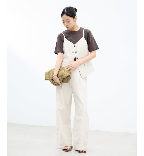 IENA「NAGHEDI/ナゲディ 別注 St Barths Small Tote バッグ SN03012LD」|トートバッグ|