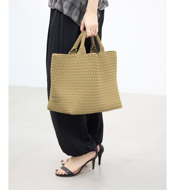 IENA「NAGHEDI/ナゲディ 別注 St.Barths Medium Tote バッグ SN03013LD」|トートバッグ|