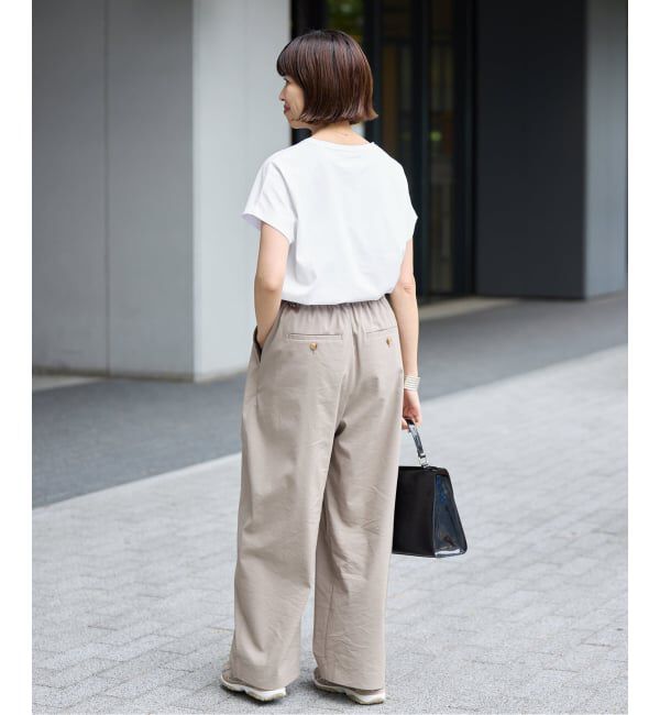 IENA「ATON/エイトン SUVIN 60/2 CAP SLEEVE Tシャツ」|Tシャツ・カットソー|