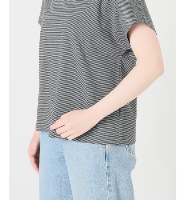 IENA「ATON/エイトン SUVIN 60/2 CAP SLEEVE Tシャツ」|Tシャツ・カットソー|