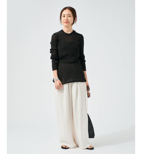 VERMEIL par iena「Raspail ラスパイユ Sheer Tシャツ RB-282」|Tシャツ・カットソー|
