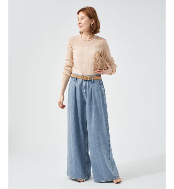 VERMEIL par iena「Raspail ラスパイユ Sheer Tシャツ RB-282」|Tシャツ・カットソー|