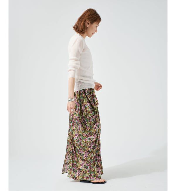 VERMEIL par iena「Raspail ラスパイユ Sheer Tシャツ RB-282」|Tシャツ・カットソー|