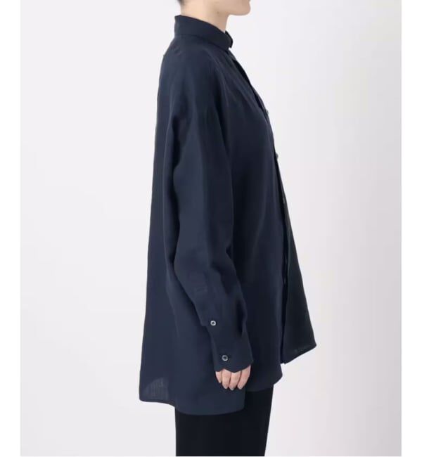 VERMEIL par iena「TICCA ティッカ 別注リネンスクエアビッグシャツ TBFS-543」|シャツ・ブラウス|
