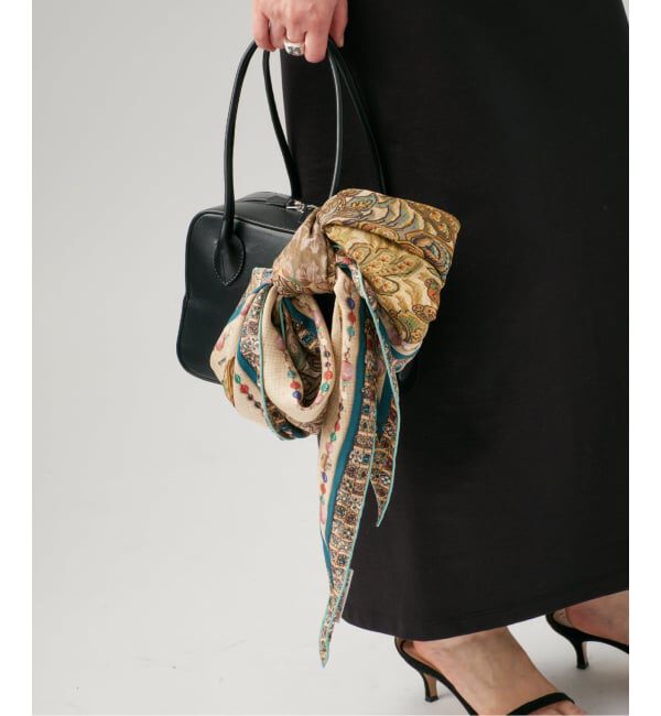 VERMEIL par iena「《追加》PIERRE LOUIS MASCIA ピエール ルイマーシャ Scarf 65x120cm 517550/101」|バンダナ・スカーフ|