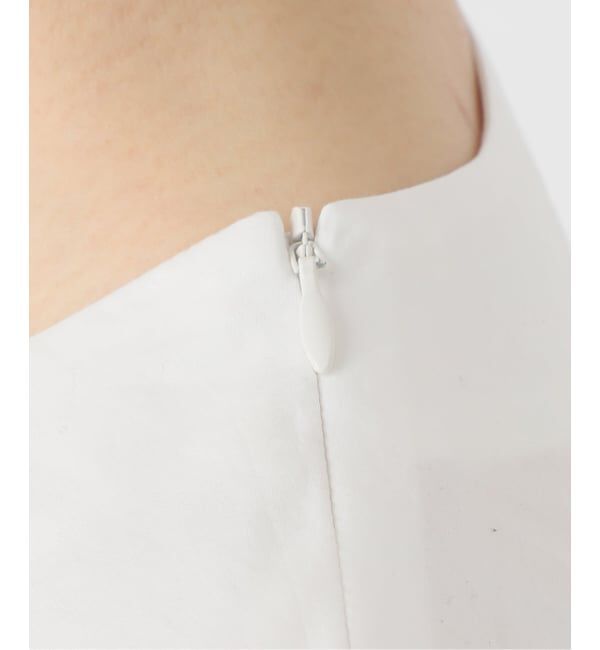 VERMEIL par iena「《予約》cotton back satin T-ブラウス」|シャツ・ブラウス|