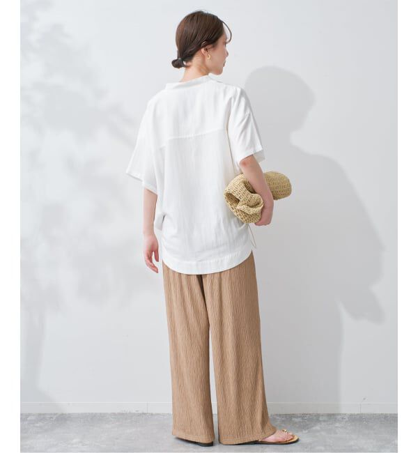 SLOBE IENA「《WEB・一部店舗限定》ピンタックスピンドルブラウス」|シャツ・ブラウス|