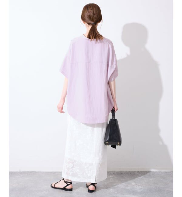 SLOBE IENA「《WEB・一部店舗限定》ピンタックスピンドルブラウス」|シャツ・ブラウス|