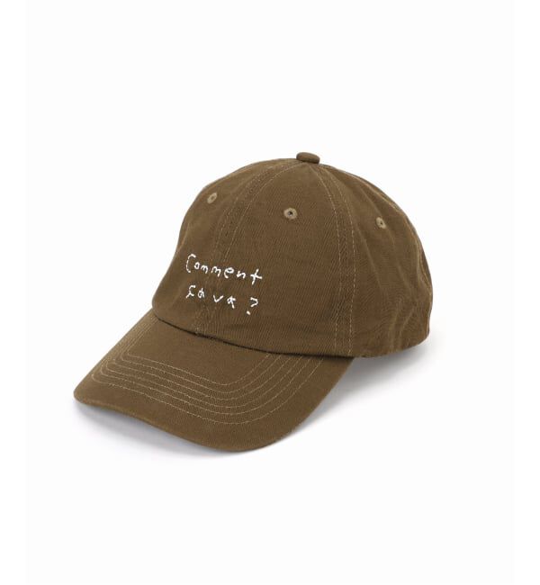 SLOBE IENA「Lundi SLOBE別注 ロゴCAP」|キャップ・キャスケット|