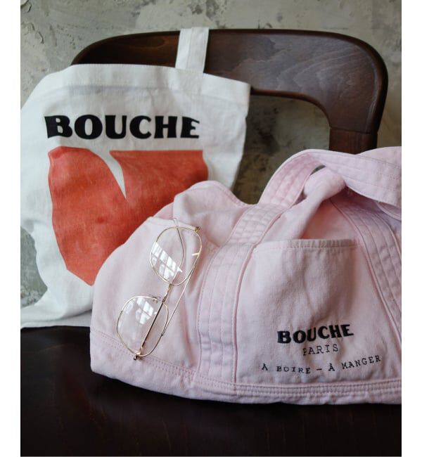 SLOBE IENA「《追加予約》BOUCHE SLOBE別注 キャンバストートバッグ」|トートバッグ|