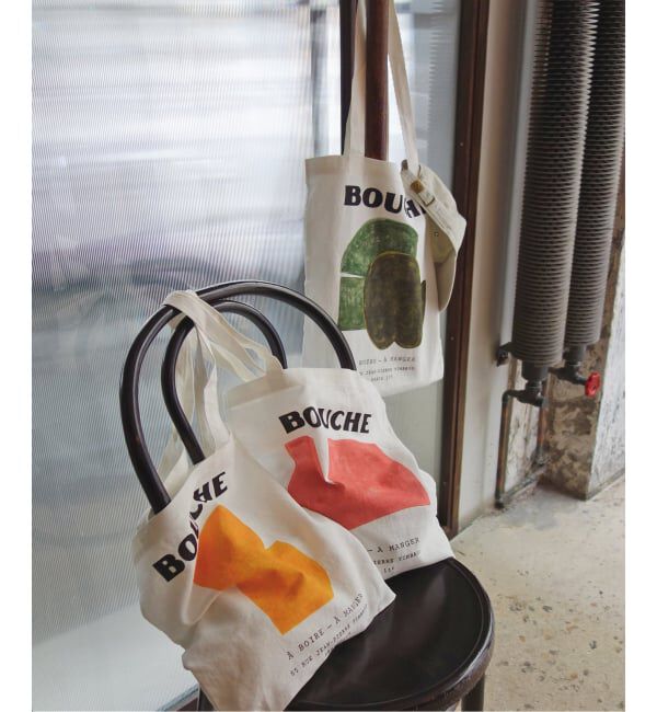 SLOBE IENA「《WEB限定/追加予約》BOUCHE SLOBE別注 リネントートバッグ」|トートバッグ|
