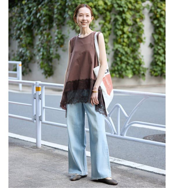 SLOBE IENA「《WEB限定/追加予約》BOUCHE SLOBE別注 リネントートバッグ」|トートバッグ|