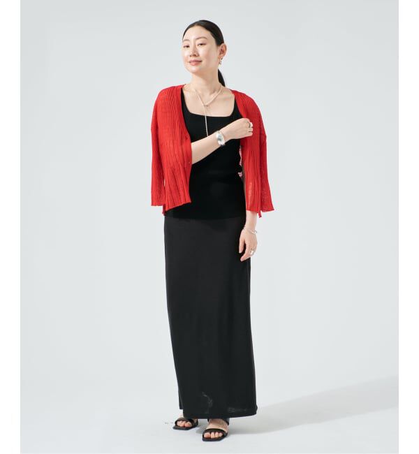 VERMEIL par iena「ENRICA エンリカ Vネックカーディガン KNIT 231」|カーディガン|