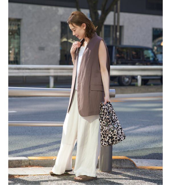 VERMEIL par iena「《予約》VERMEIL レオパードエコバッグmini」|その他|