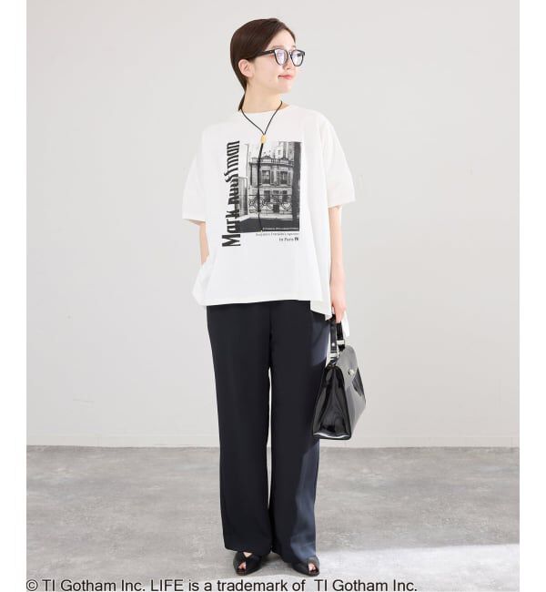 IENA「《追加予約》LIFE PICTURE COLLECTION　PHOTO Tシャツ」|Tシャツ・カットソー|