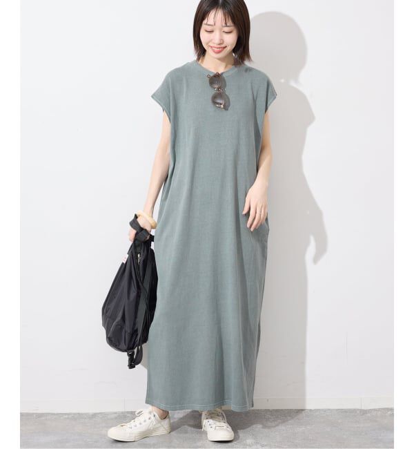 SLOBE IENA「《予約》STAR&STRIPE/スターアンドストライプ SLOBE別注 カットソーワンピース」|ワンピース|