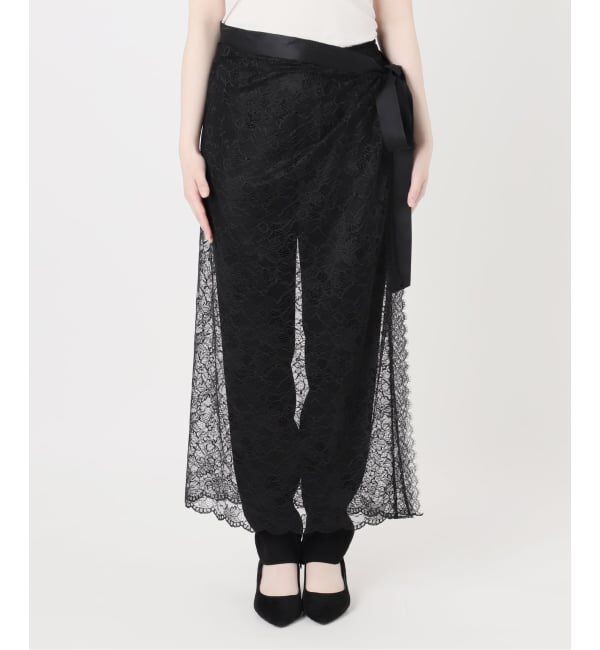 VERMEIL par iena「《予約》Lace Overlay Scarf」|その他|