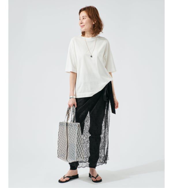 VERMEIL par iena「《予約》Lace Overlay Scarf」|その他|