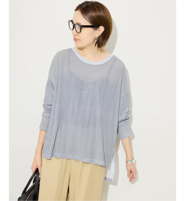 SLOBE IENA「《追加3》miller/ミラー SLOBE別注 シアードルマンロンTEE」|Tシャツ・カットソー|