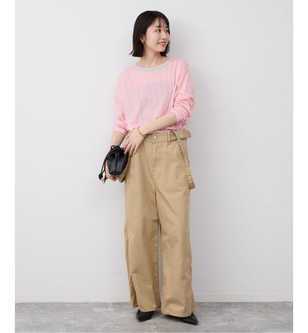 SLOBE IENA「《追加3》miller/ミラー SLOBE別注 シアードルマンロンTEE」|Tシャツ・カットソー|