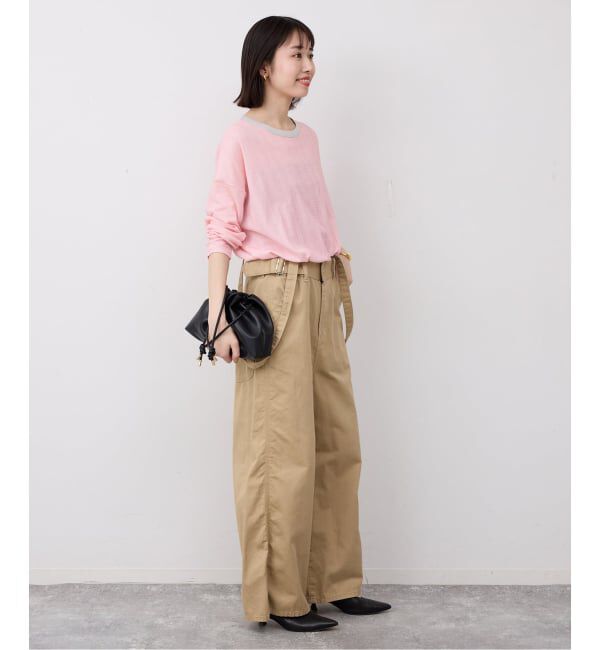 SLOBE IENA「《追加3》miller/ミラー SLOBE別注 シアードルマンロンTEE」|Tシャツ・カットソー|