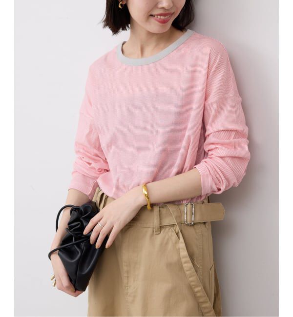 SLOBE IENA「《追加3》miller/ミラー SLOBE別注 シアードルマンロンTEE」|Tシャツ・カットソー|
