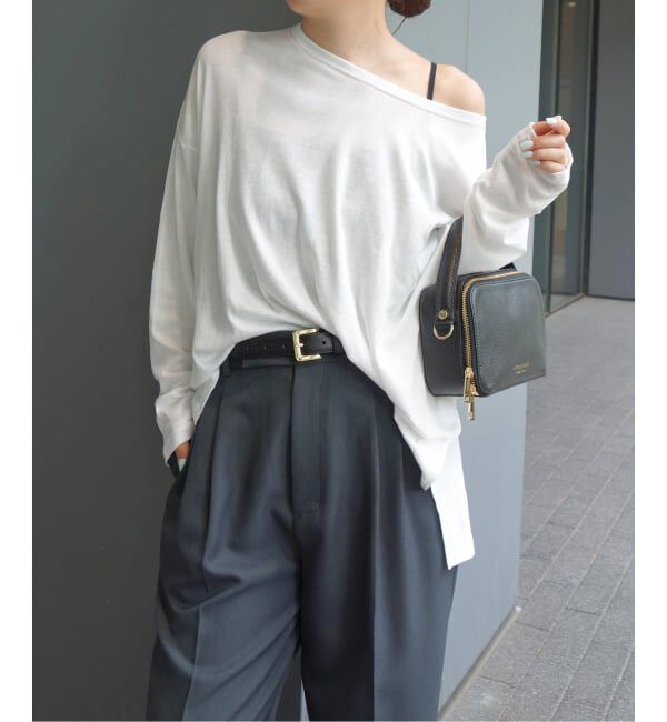 SLOBE IENA「《追加3》miller/ミラー SLOBE別注 シアードルマンロンTEE」|Tシャツ・カットソー|