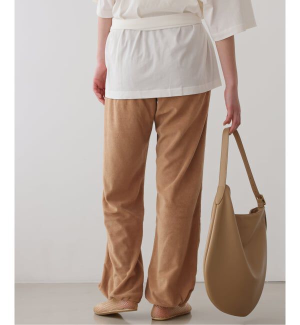 SLOBE IENA「《追加予約》Plus by ONIT/オニット SLOBE別注 2way パイルパンツ」|その他|