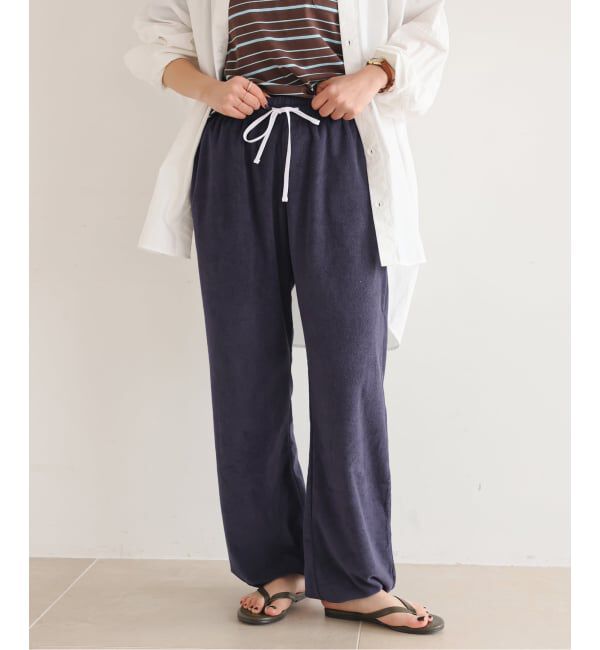 SLOBE IENA「《追加予約》Plus by ONIT/オニット SLOBE別注 2way パイルパンツ」|その他|