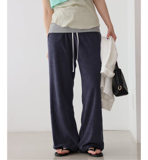 SLOBE IENA「《追加予約》Plus by ONIT/オニット SLOBE別注 2way パイルパンツ」|その他|