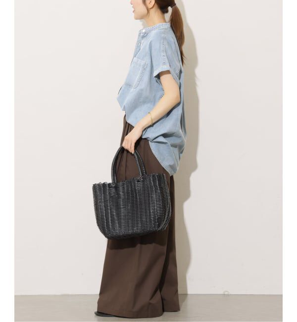 JOURNAL STANDARD relume「ライトデニムバンドカラーフレンチ」|シャツ・ブラウス|