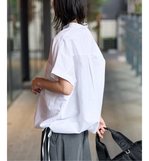 JOURNAL STANDARD「《追加》ハードマンズリネンコットンフレンチスリーブスキッパーシャツ」|シャツ・ブラウス|