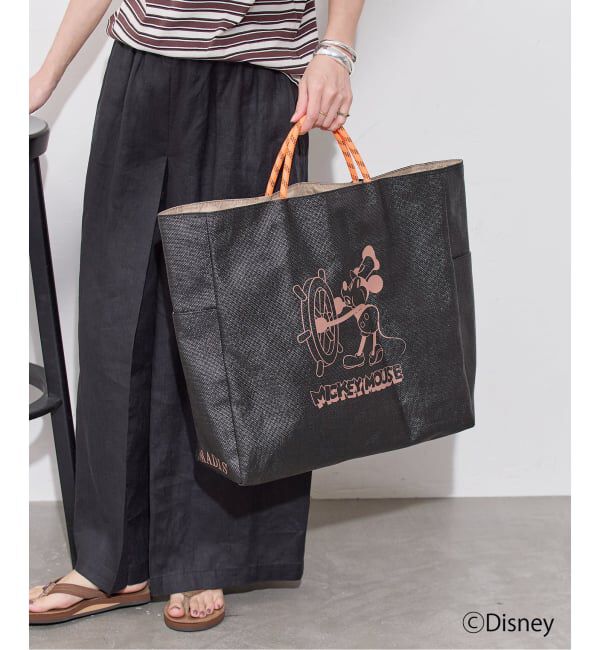 JOURNAL STANDARD「別注【NOMADIS/ノマディス】SAC MESH Print」|トートバッグ|ブラック