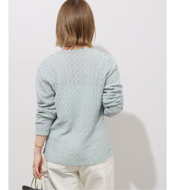JOURNAL STANDARD relume「ストレッチラッセルレースクルーネックカーディガン」|カーディガン|