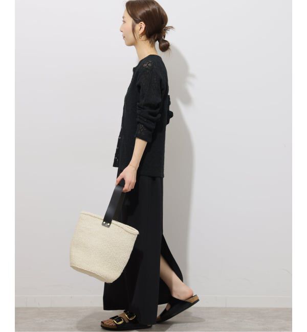 JOURNAL STANDARD relume「ストレッチラッセルレースクルーネックカーディガン」|カーディガン|