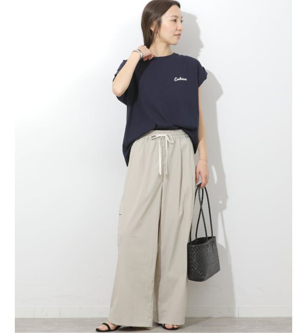 JOURNAL STANDARD relume「刺繍ロゴフレンチTEE」|Tシャツ・カットソー|