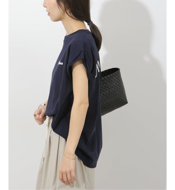 JOURNAL STANDARD relume「刺繍ロゴフレンチTEE」|Tシャツ・カットソー|